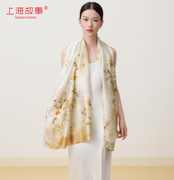 真丝印花丝巾礼盒装｜气质女性的百搭配饰